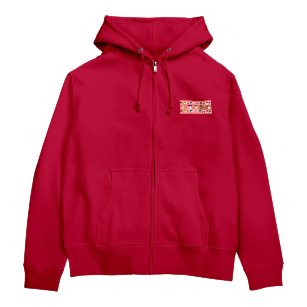 みなまりSHOPのゆかいなモルモット Zip Hoodie