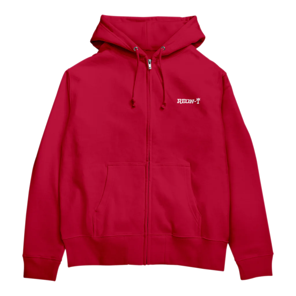 REON-T公式グッズショップの【全8色】REON-Tロゴ Zip Hoodie