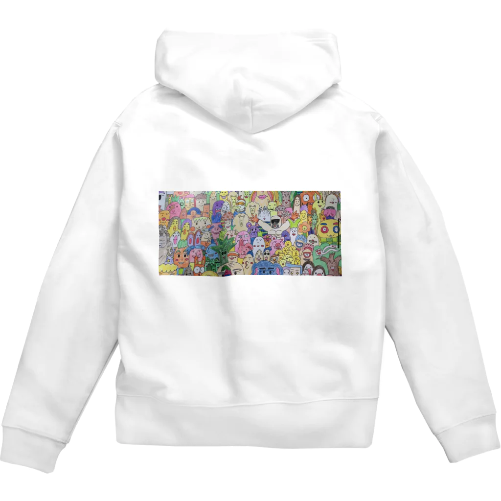 笑顔の花🌻　〜1人1人違ってみんな良い〜の笑顔の花🌻　〜1人1人違ってみんな良い〜 Zip Hoodie