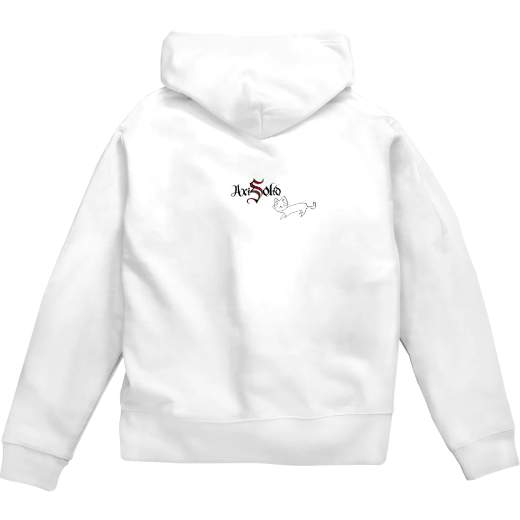 Axisolidのタカシ君 Zip Hoodie