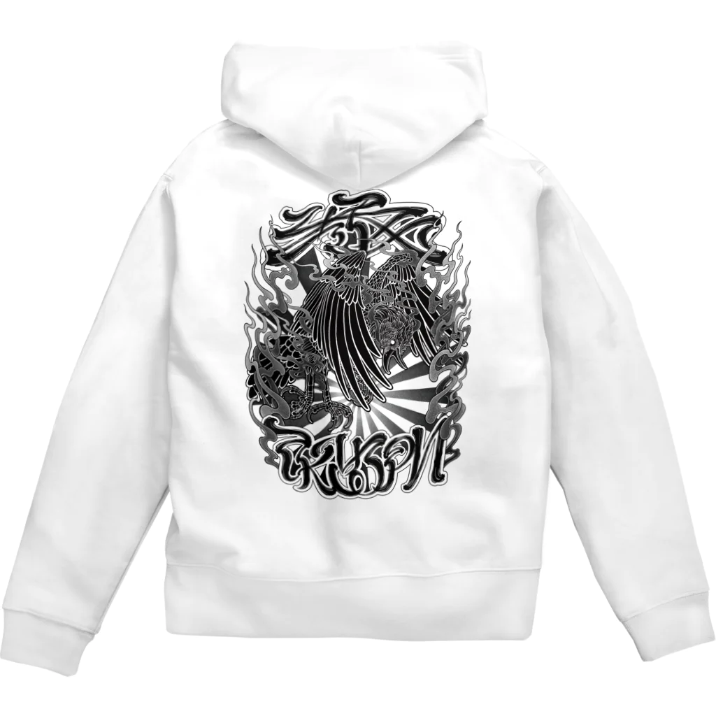 Y's Ink Works Official Shop at suzuriのCROW  Zip Hoodie