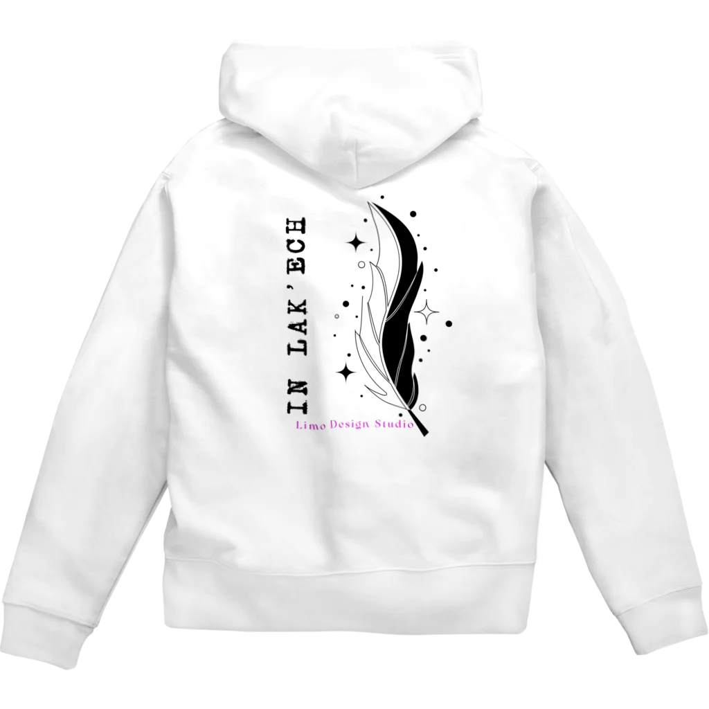 リモデザインスタジオのIn Lak’ech～インラケチ｜Limo design studio Zip Hoodie