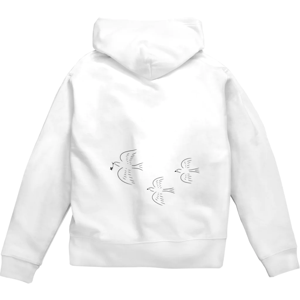 raindropの渡り鳥 Zip Hoodie