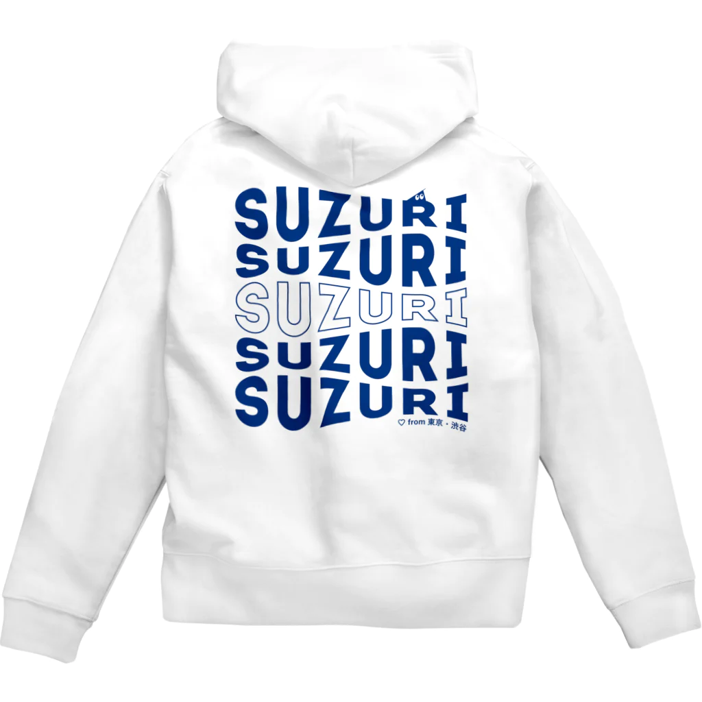 忍者スリスリくんのおさかな Zip Hoodie