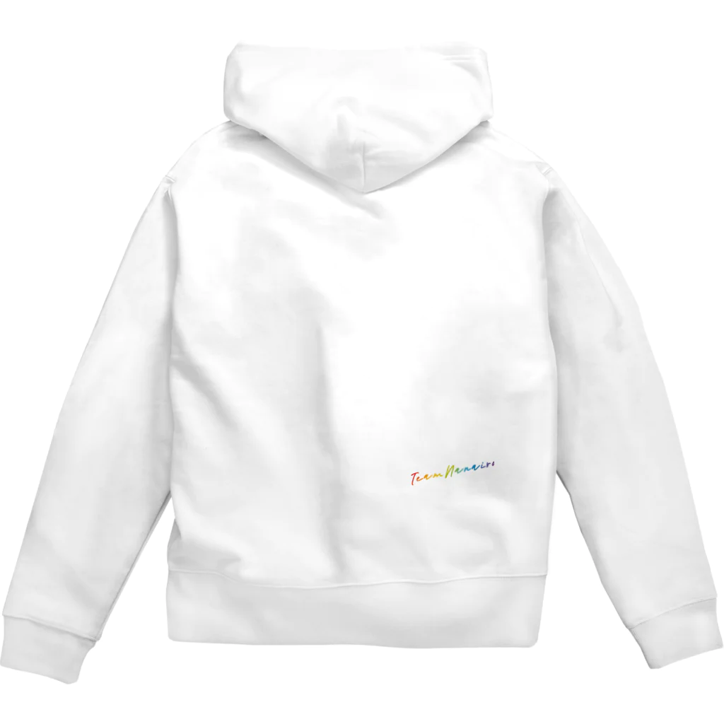 七瀬亜希の非オタジップパーカー淡色 Zip Hoodie