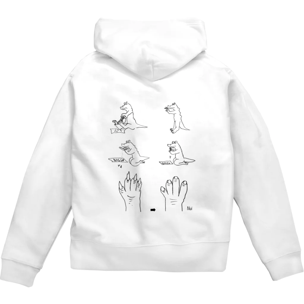 ラ・ガステのわにくんのつめきり Zip Hoodie