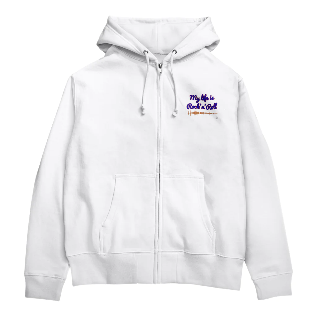 Màau Music.貓音樂 マウミュージックネコショップの貓羽ちゃんZP 選べるカラー淡色 Zip Hoodie