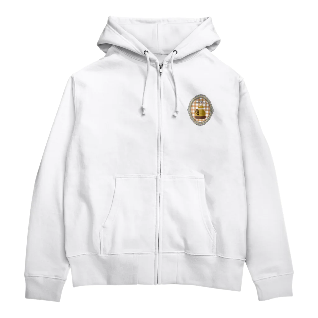 第3倉庫のモンブラン Zip Hoodie