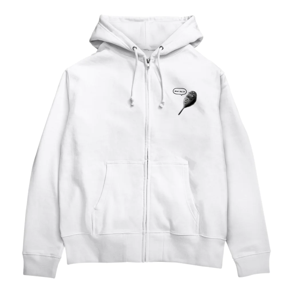 矢風太郎の殺伐とした冬に1本のフランクフルトが！ Zip Hoodie