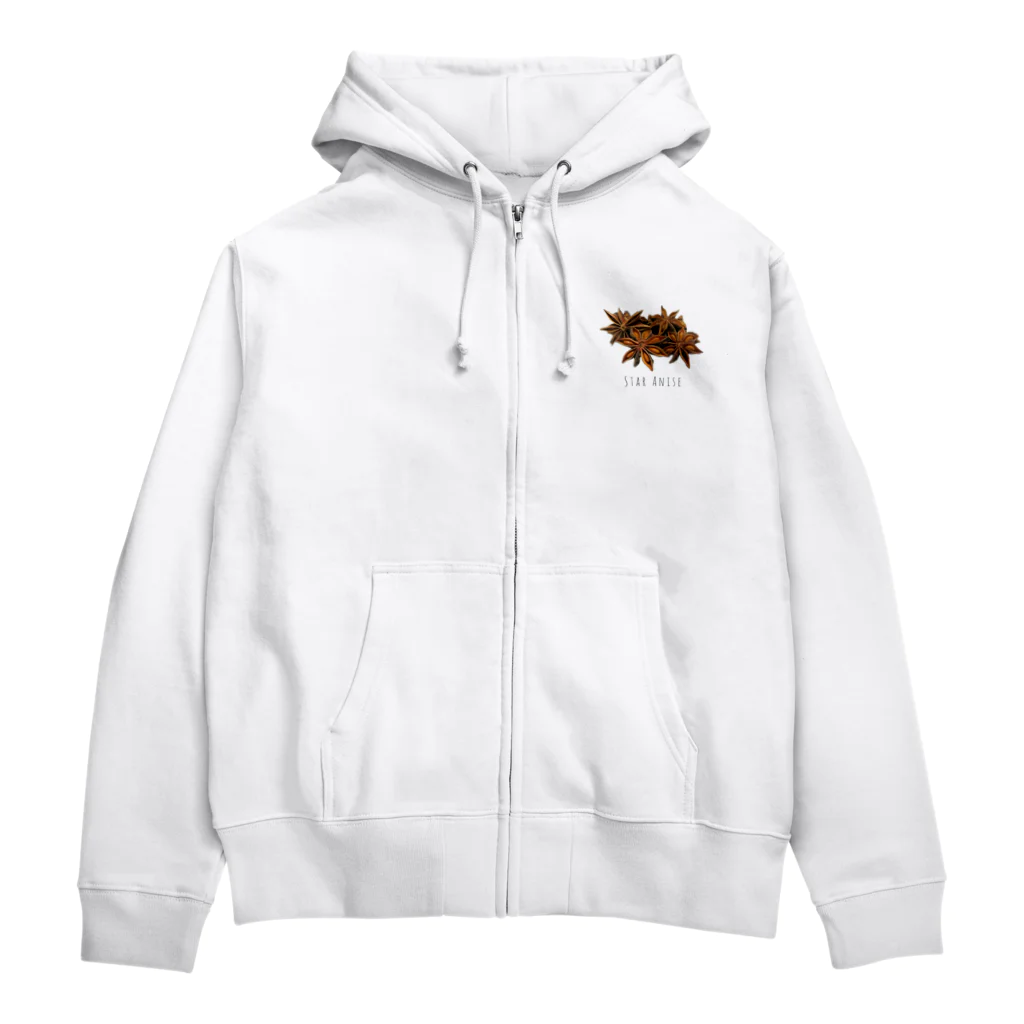 テイク コーポレーションのSTAR ANISE Zip Hoodie