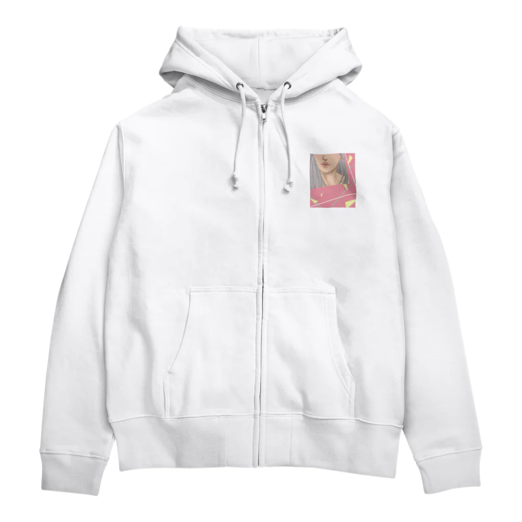 Ｍ✧Ｌｏｖｅｌｏ（エム・ラヴロ）の翡翠のピアス✧ Zip Hoodie