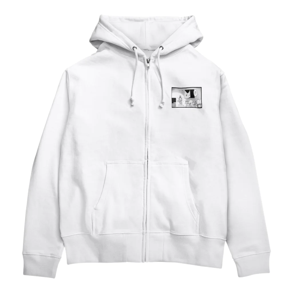 usagi小屋【地元最高！】の無知は救い Zip Hoodie