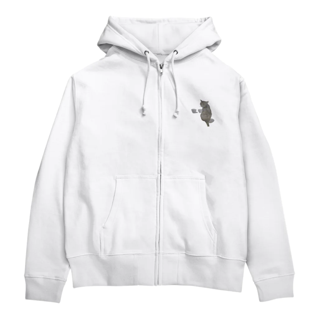 金木犀のneko Zip Hoodie