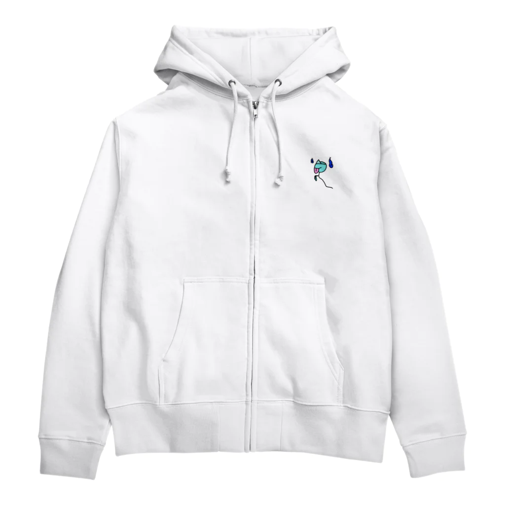 nozomi04のおばけちゃん Zip Hoodie