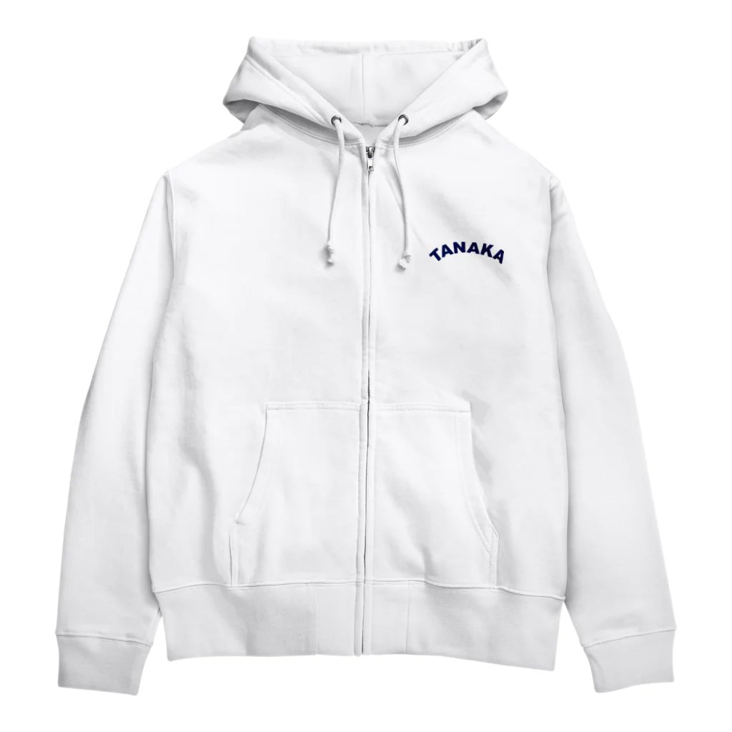 ミルコ（Milk shiro Cup）の田中ロゴ[7] Zip Hoodie