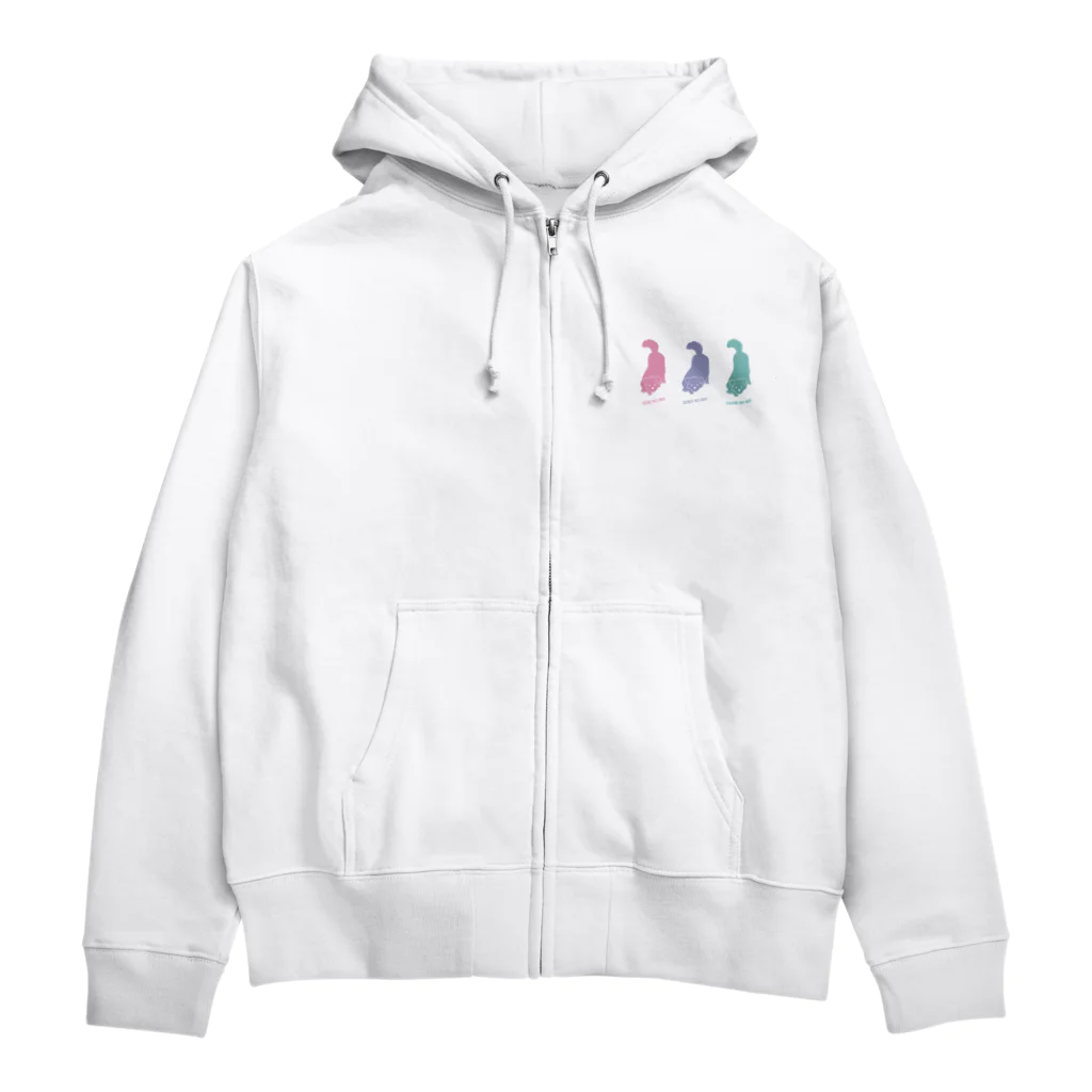 誘いのウチ ノ イヌ Zip Hoodie