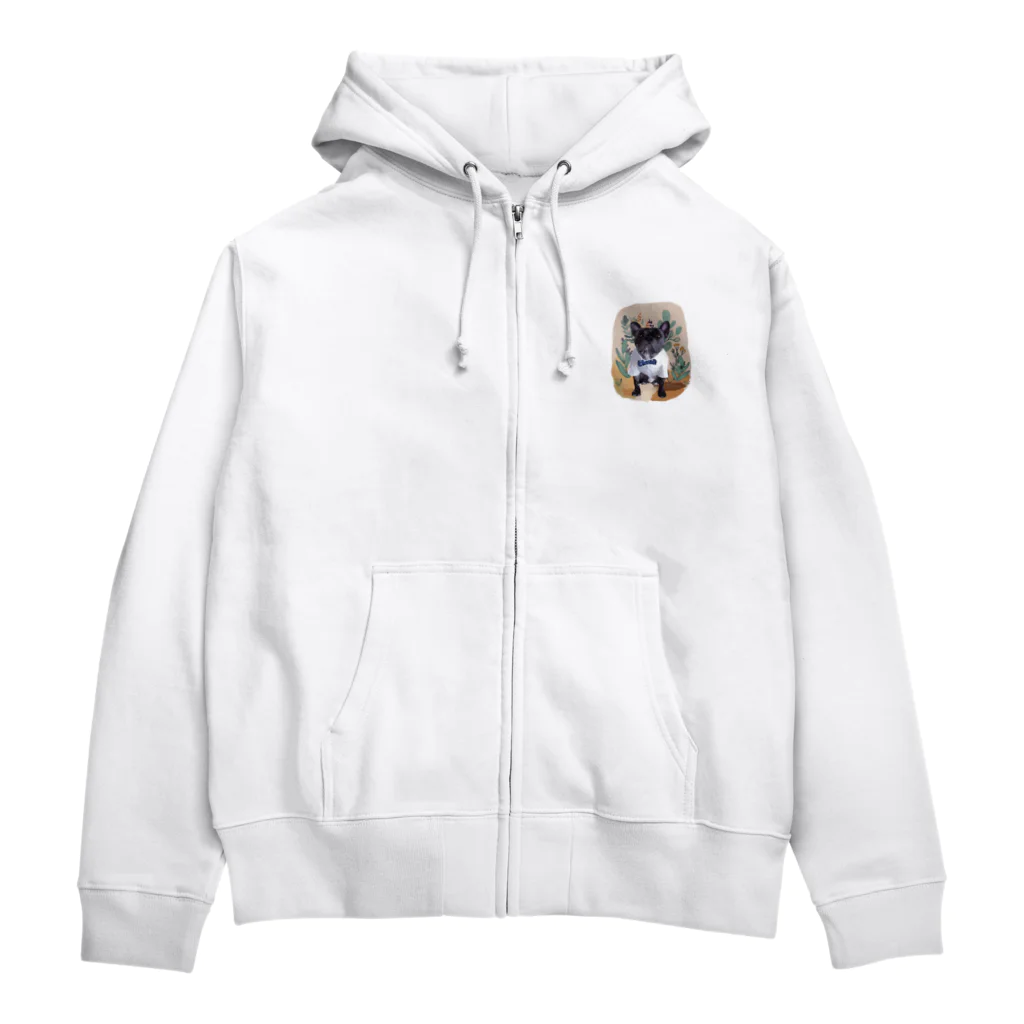 noe_to_meg (ノエとめぐ)のbotanical×ブリンドル Zip Hoodie