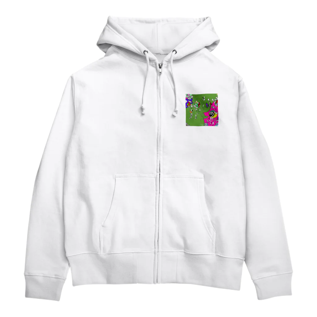 IRORONA SHOPのゆるりんトーク中 Zip Hoodie