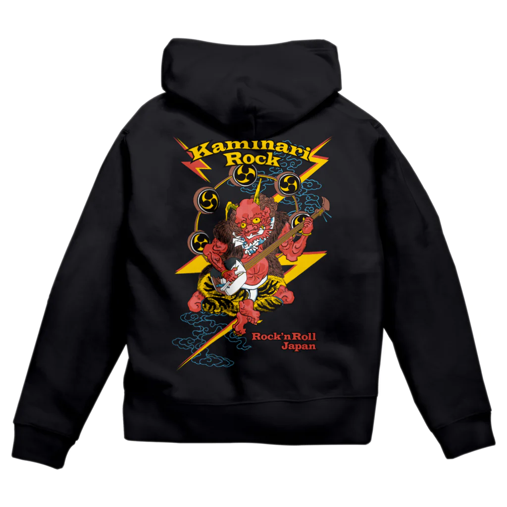 HIGEQLOのKaminari Rock Zip Hoodie