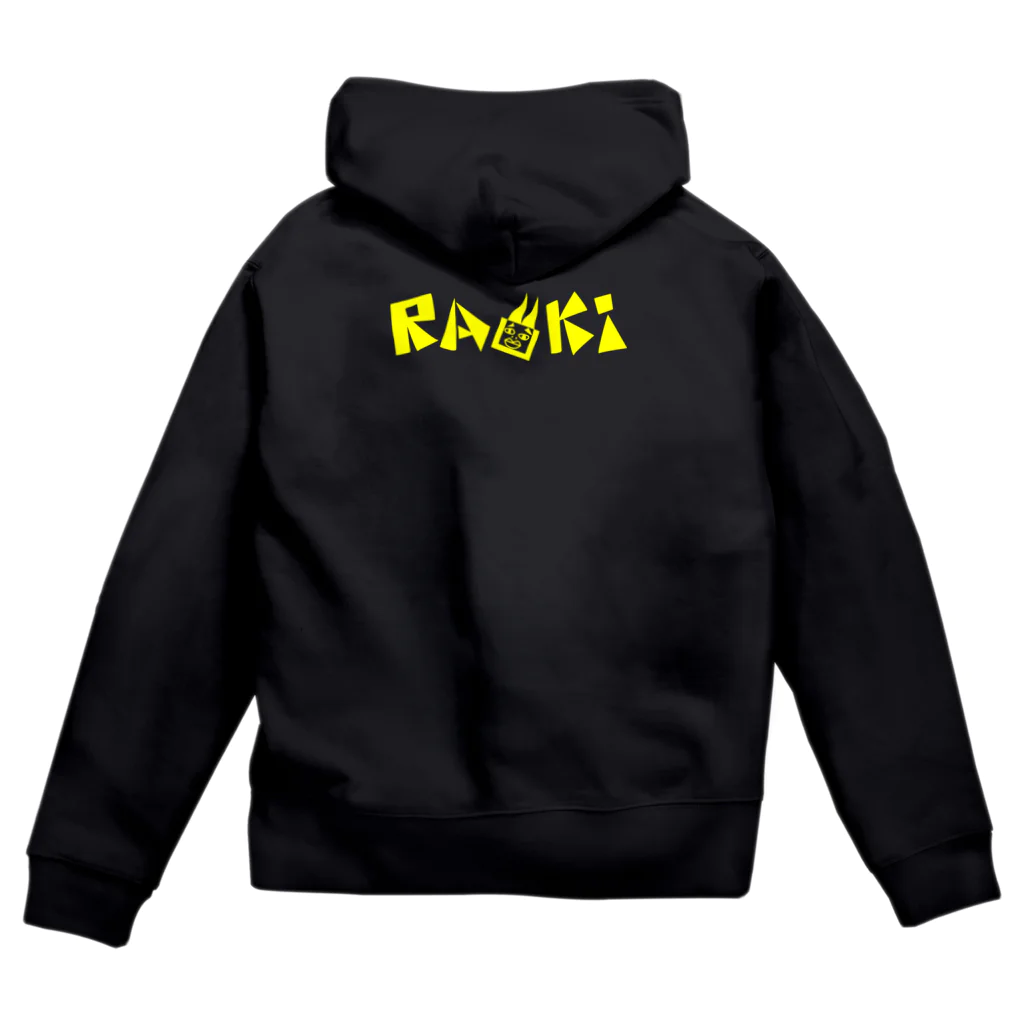 RAMUKiのRide兜（黄色） Zip Hoodie