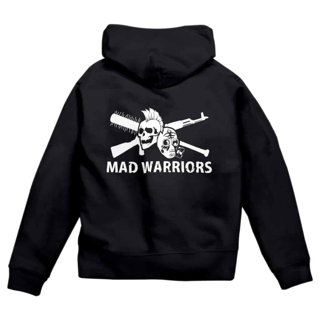 BMEショップSUZURI支店のMAD WARRIORS パーカー ジップパーカー