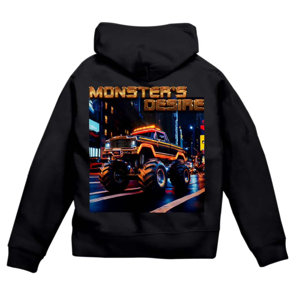 MELLOW-MELLOWのMONSTER'S DISIRE 2 Zip Hoodie