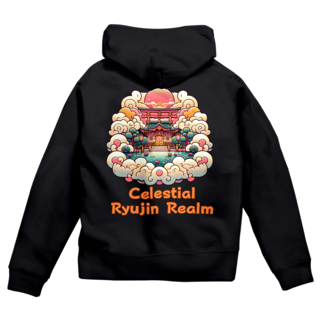 大江戸花火祭りのCelestial Ryujin Realm～天上の龍神領域5 Zip Hoodie