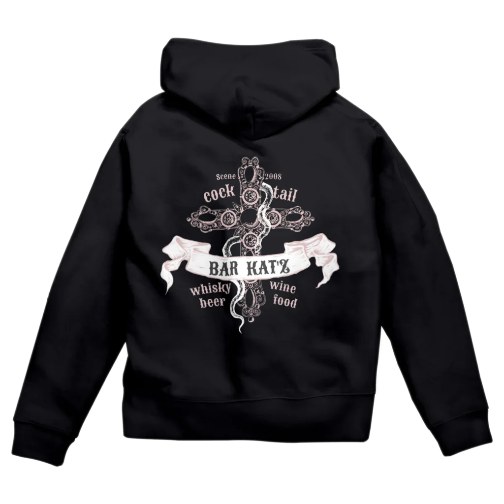 BAR KAT'ZのBAR KAT'Z Rockスタイルシリーズ Zip Hoodie