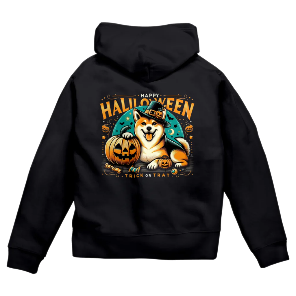 Naoki21のDOG x HALLOWEEN 02 Zip Hoodie