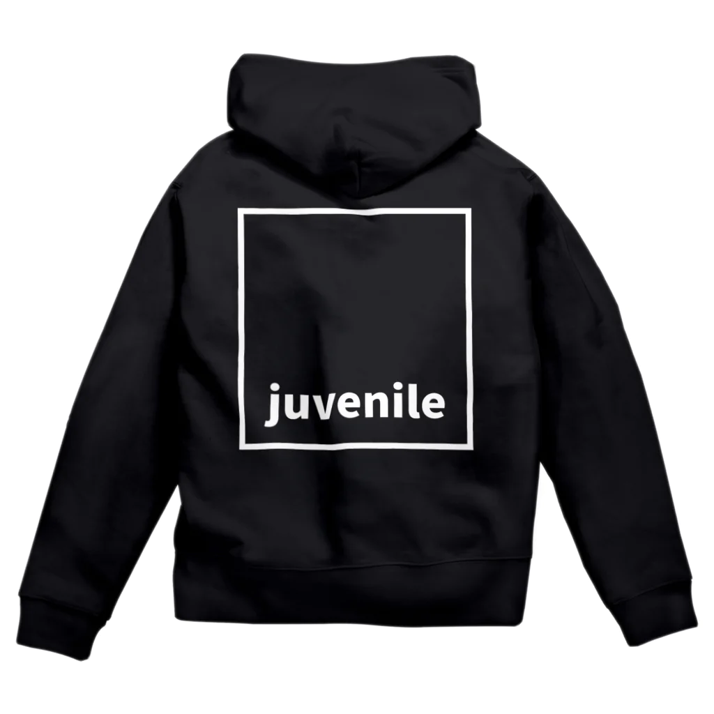 juvenileのjuvenileチーム ジップパーカー