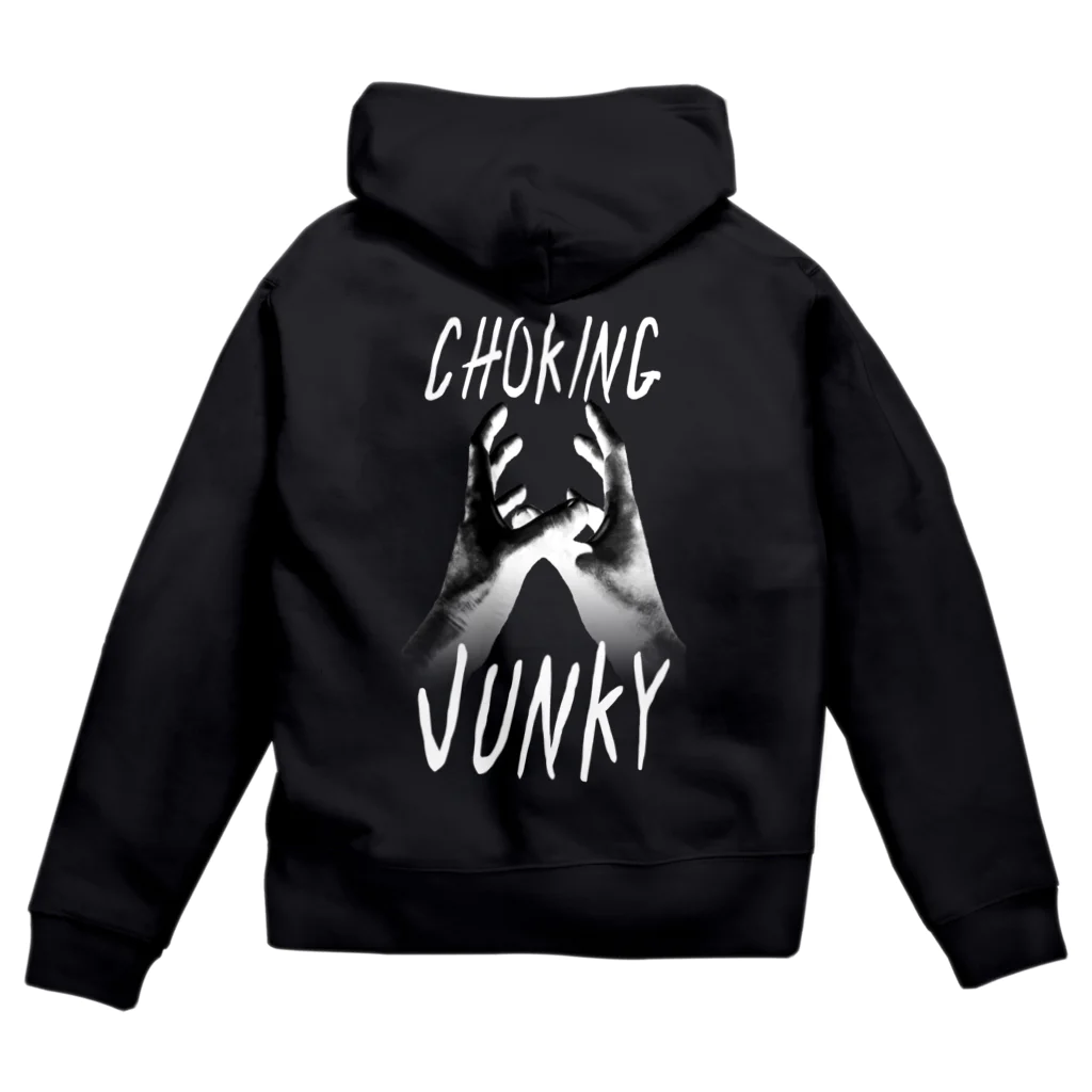 Choking JunkyのChoking Junky Zip Hoodie
