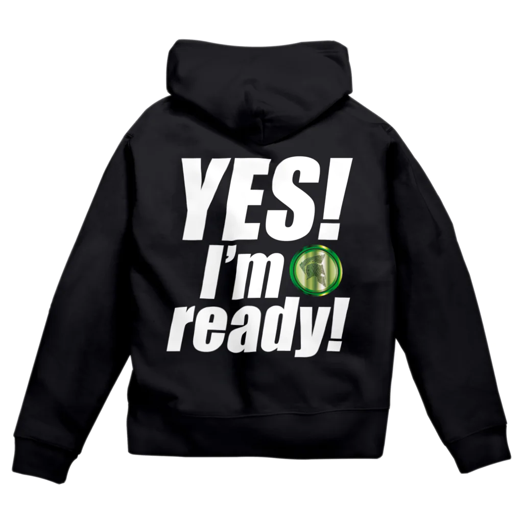 【仮想通貨】ADKグッズ専門店 のYes! I'm ready! Zip Hoodie