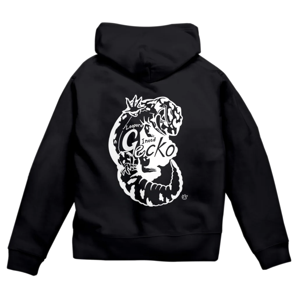 nnn GeckosのGeckosロゴ2 Zip Hoodie