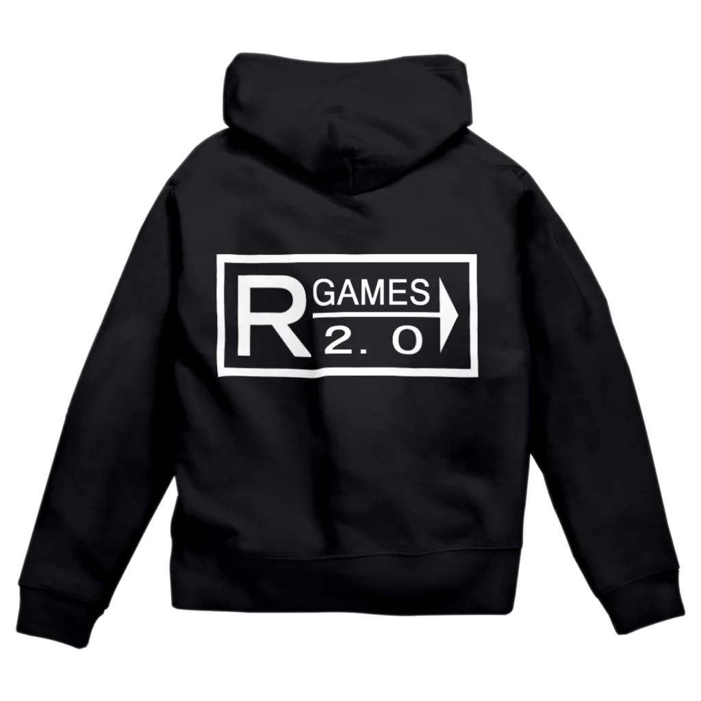 R-GAMES2.0のR-GAMES2.0のアイテム Zip Hoodie