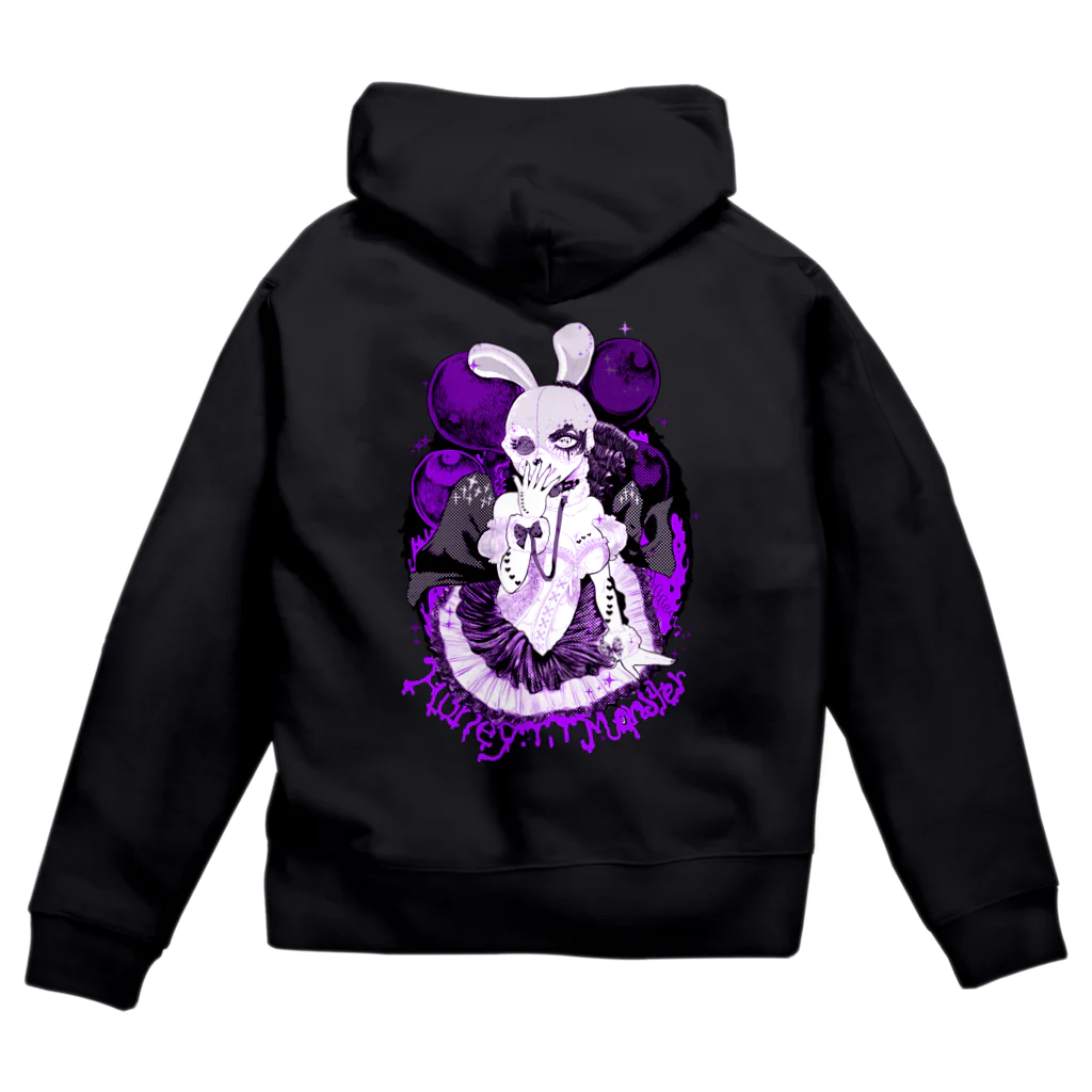 HoneyMonsterのハニモンバニーちゃん Zip Hoodie