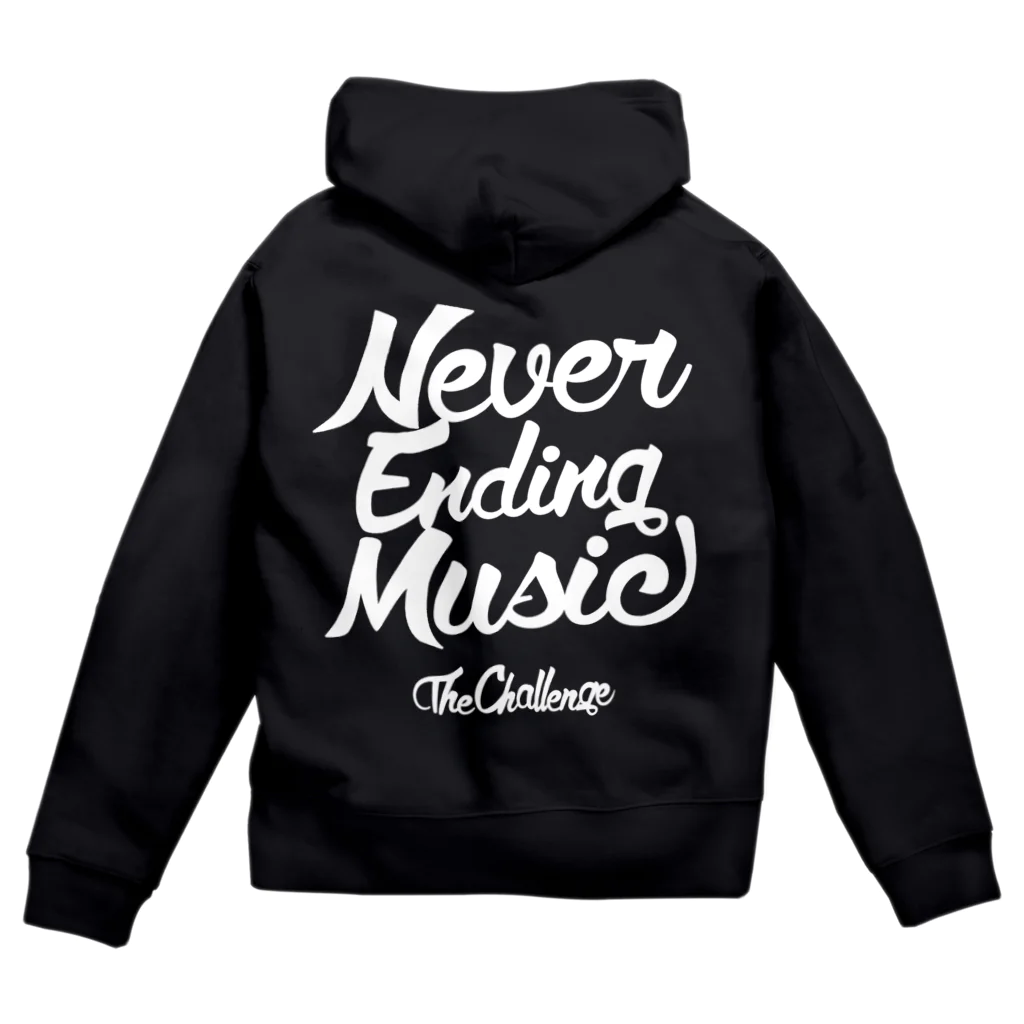 ザ・チャレンジ グッズのNEVER ENDING MUSIC ウェア Zip Hoodie