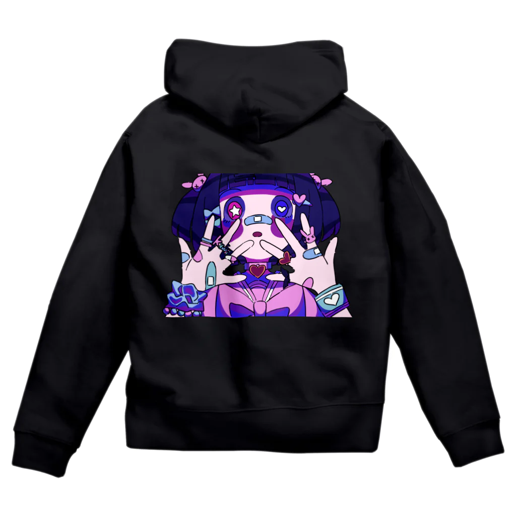 💜嫉魅 ゆき💜のkawaii Zip Hoodie