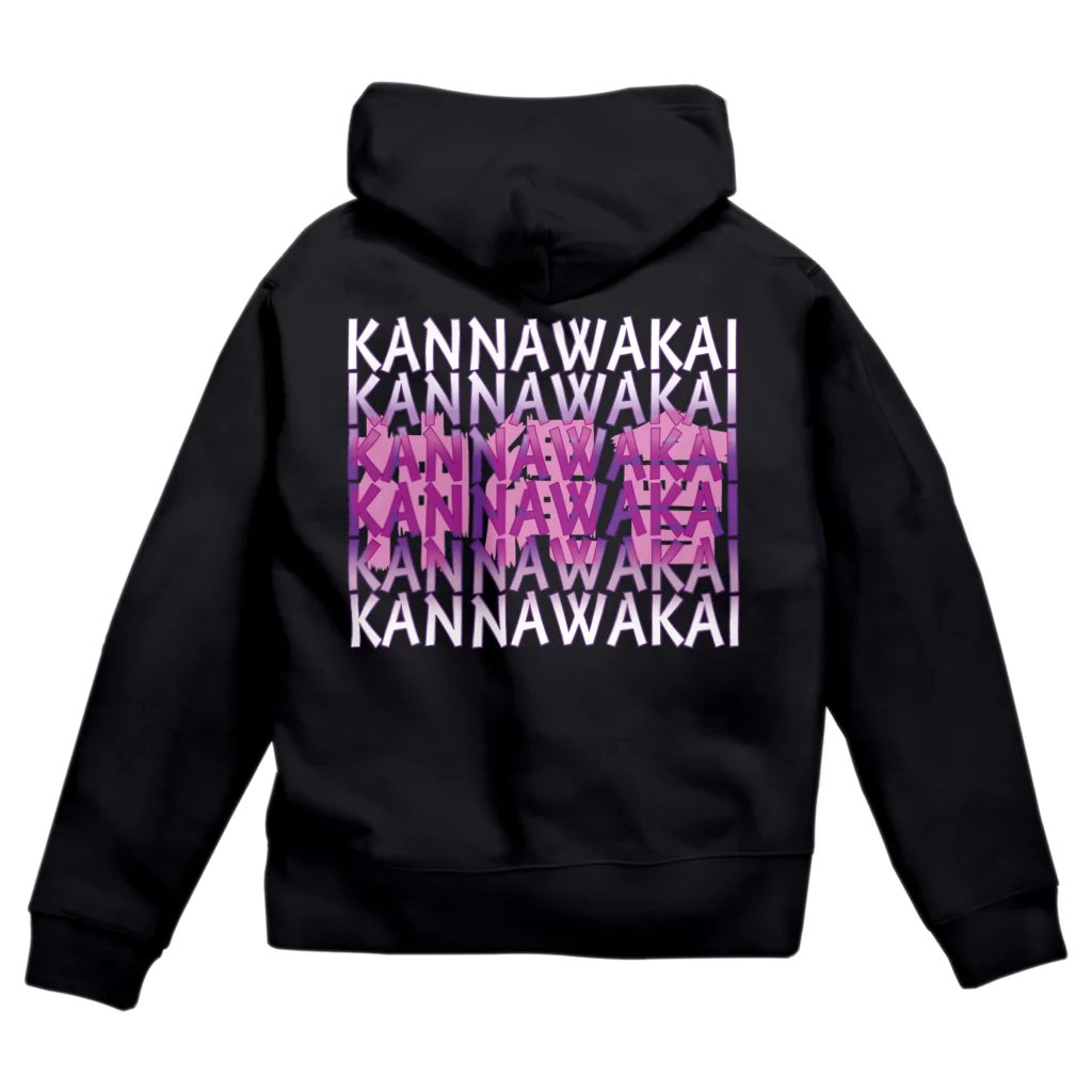 kan*na*waのNAWASHIKANNA Zip Hoodie