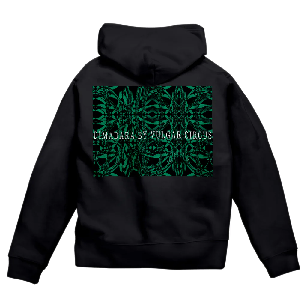 DIMADARA BY VULGAR CIRCUSのUROBOROS/DB_14ua Zip Hoodie