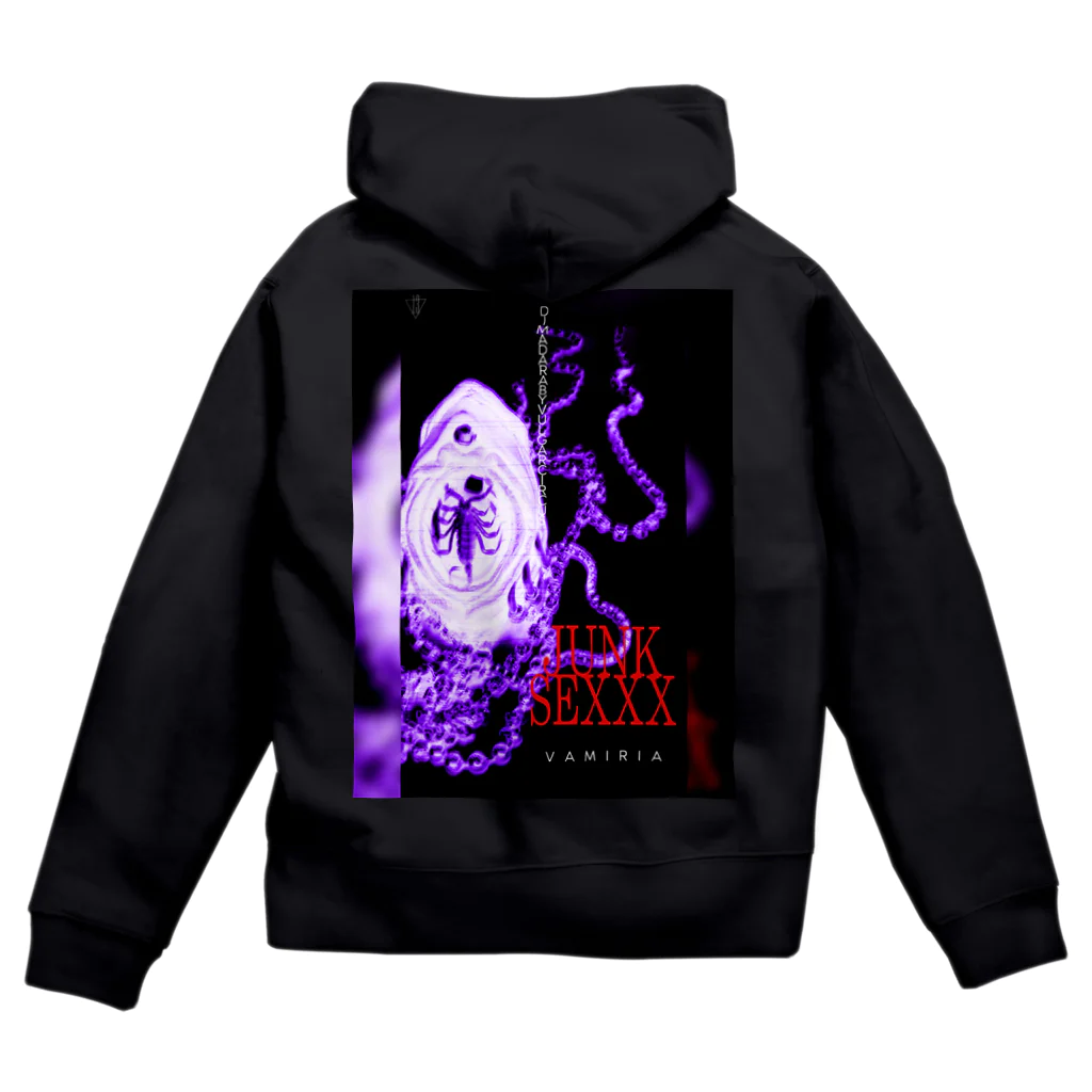 DIMADARA BY VULGAR CIRCUSのUROBOROS/DB_22ua Zip Hoodie