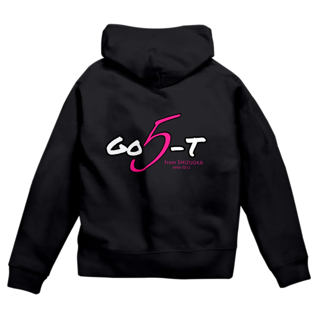 tomotiveのGo5-T ロゴシリーズ Zip Hoodie