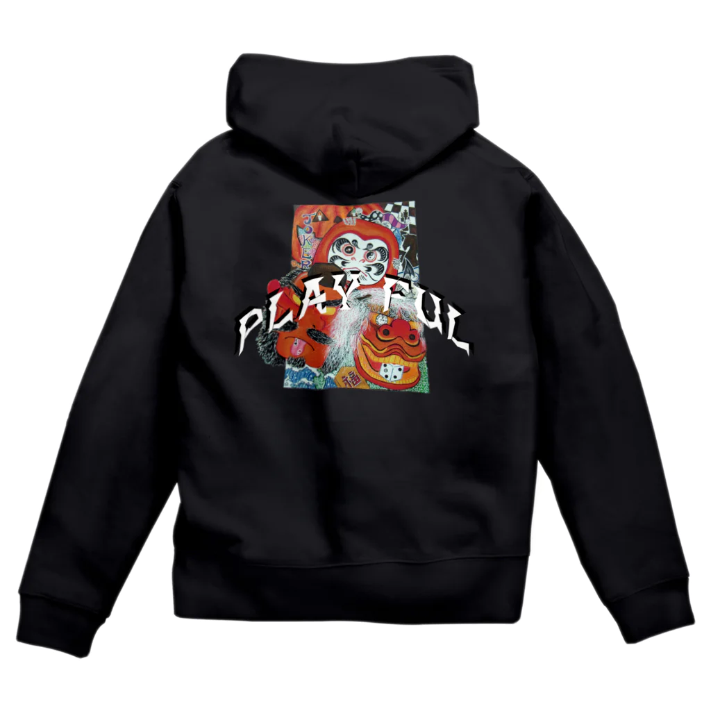 PLAY　FULのPLAY FUL【和】 Zip Hoodie