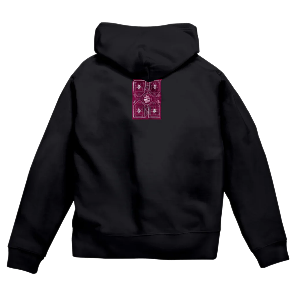 A pinch of saltの禁帯出(PLUM) Zip Hoodie