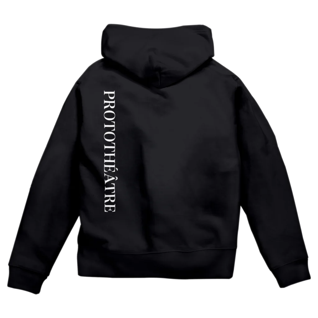 プロトテアトルのプロト　ロゴ Zip Hoodie