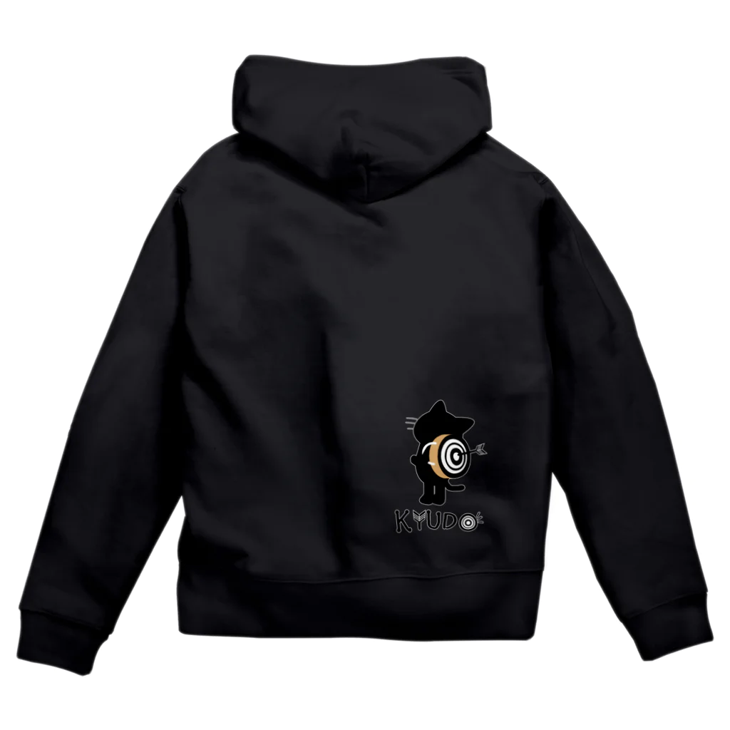 まつむxの的ネコ（小） Zip Hoodie