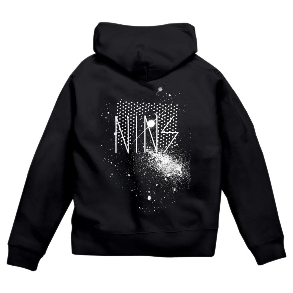 NINES STOREのNINES（復刻_2nd）BLACK ジップパーカー