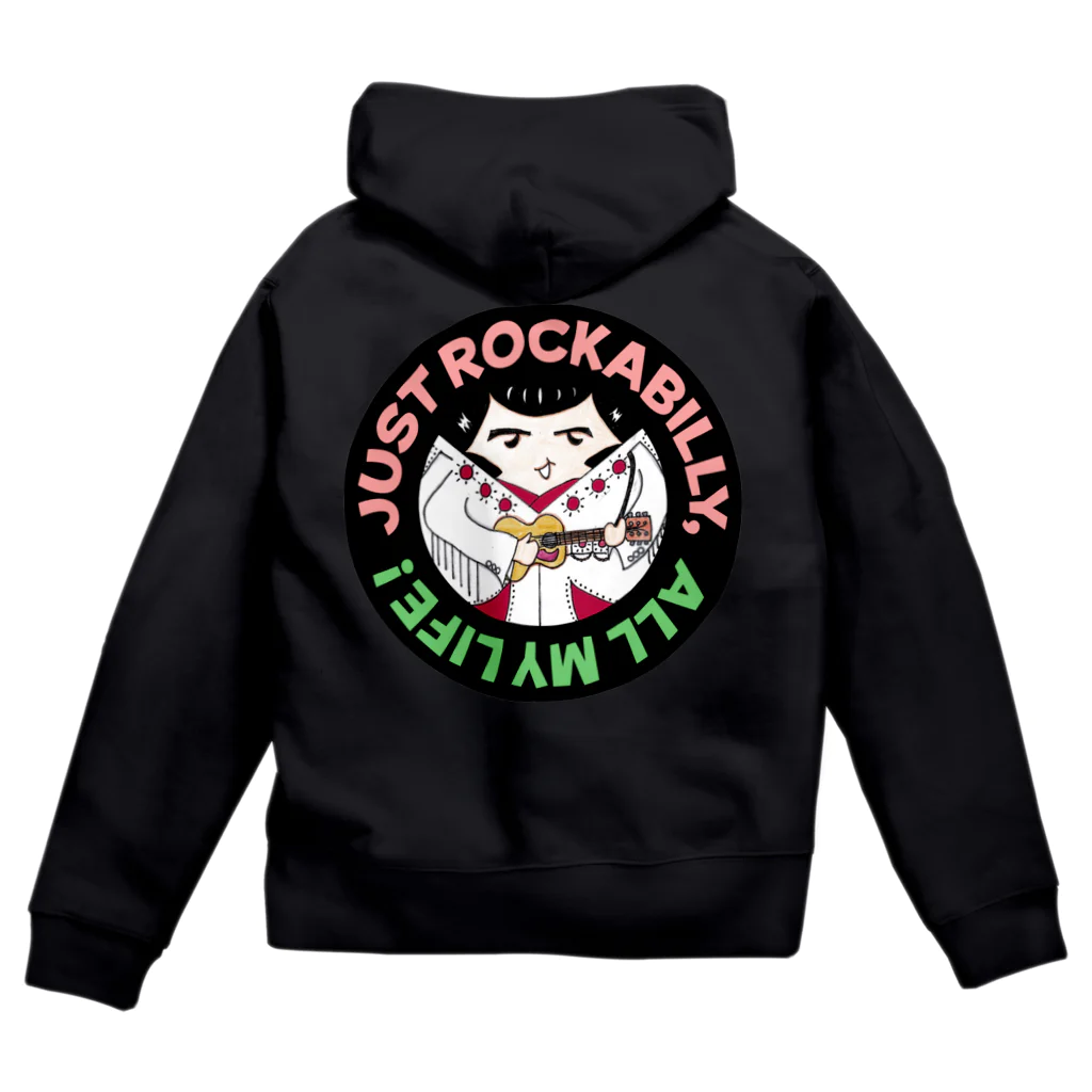 Rockabilly_Mの生涯ロカビリー Zip Hoodie