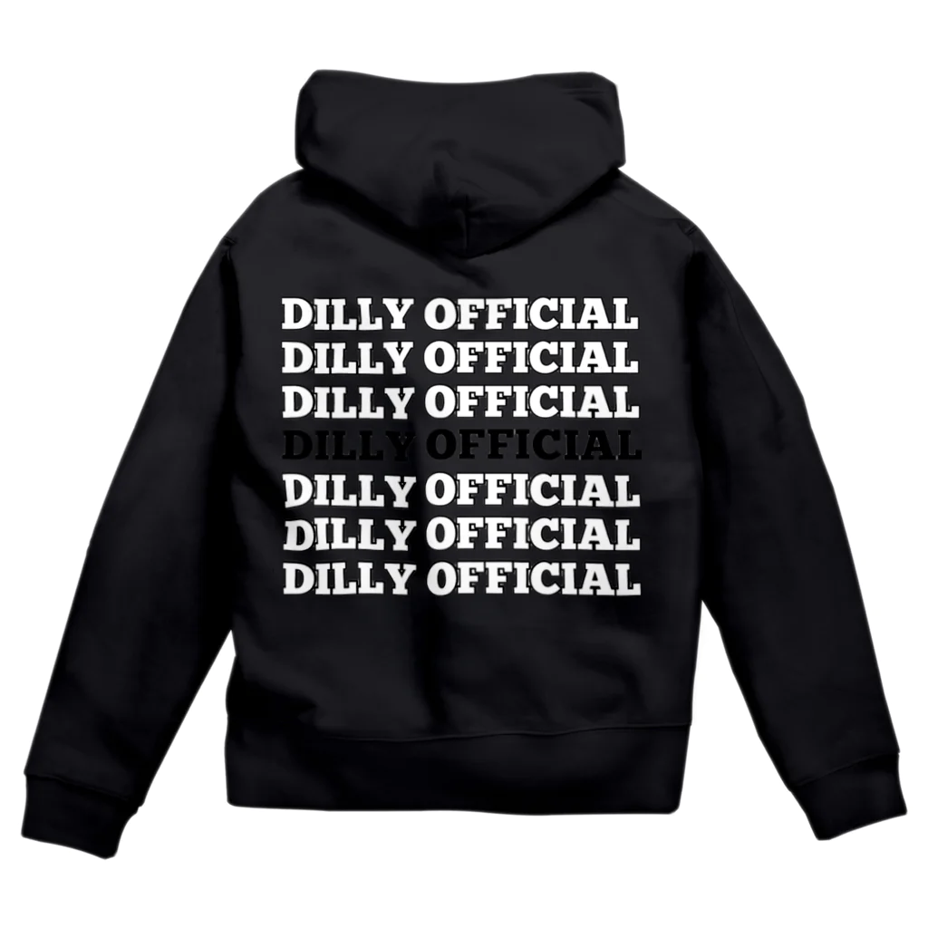 DILLY®️のDILLY ZIP PARKER Zip Hoodie