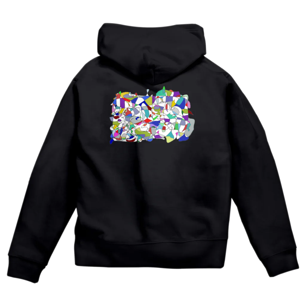 リラックス金魚のみんなのあたまのなかのうみ Zip Hoodie