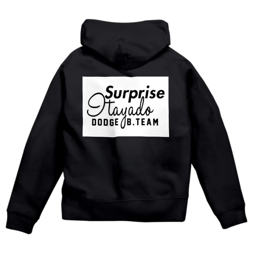 👕Surprise wears👕のSURPRISE Dodge ball ジップパーカー